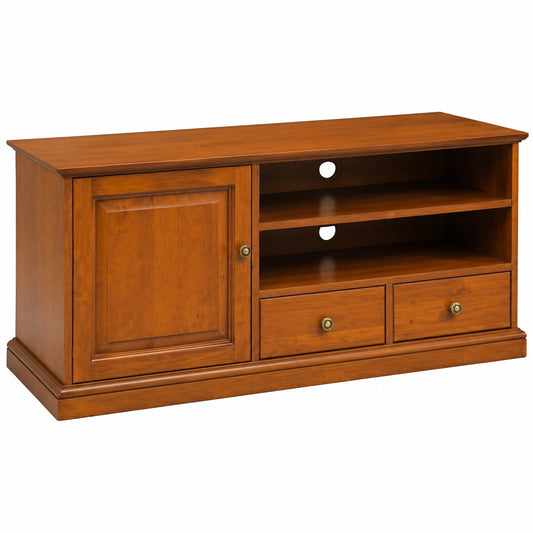 Meuble TV, sur roulettes, 46,5 x 134,5 x 58,5 cm, pour le salon